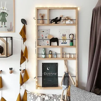 Multi-functional Multi-layer Wooden Wall Hanging Rack Kindergarten Home Wall Decoration Crafts
Multi-functional Multi-layer Wooden Wall Hanging Rack Kindergarten Home Wall Decoration Crafts