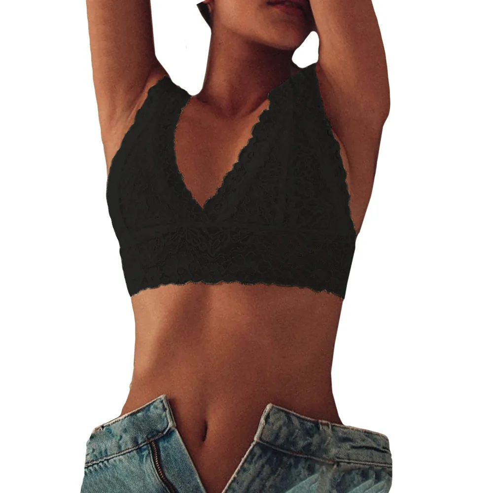Plus Size Cami Bralette Bustier Sexy Women Vest Crop Top Sexy Lace Bra Lingerie Seamless Unpadded Floral Mesh Brassiere
Plus Size Cami Bralette Bustier Sexy Women Vest Crop Top Sexy Lace Bra Lingerie Seamless Unpadded Floral Mesh Brassiere