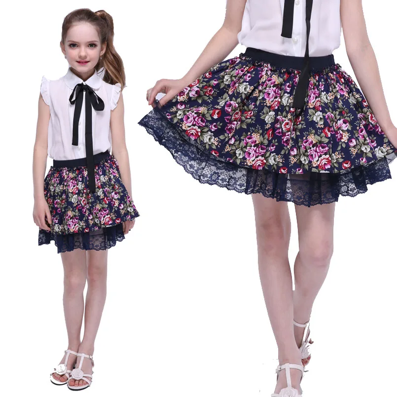 Kids Tutu Skirts For Girls Floral Print Skirts Summer Girls Children Clothing Elastic Waist Lace Skirts 4 5 7 9 11 12 Years
Kids Tutu Skirts For Girls Floral Print Skirts Summer Girls Children Clothing Elastic Waist Lace Skirts 4 5 7 9 11 12 Years