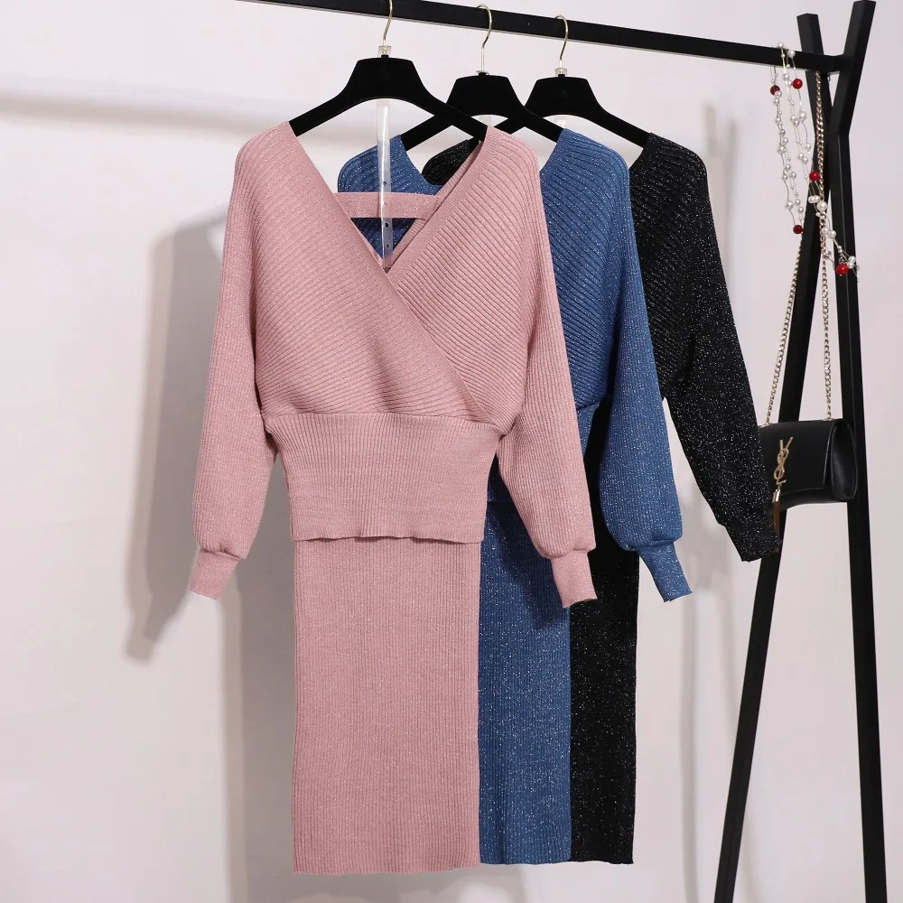 limiguyue winter knitting 2 piece set women knitted suit v neck sexy sweater soft skinny skirt female sweater skirt sets T143
limiguyue winter knitting 2 piece set women knitted suit v neck sexy sweater soft skinny skirt female sweater skirt sets T143