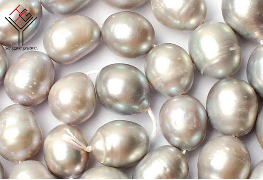 One Strands Real Pearl 7-8mm Light Gray Pearl oval Round Natural Freshwater Pearl loose beads 35cm / 15inch 
One Strands Real Pearl 7-8mm Light Gray Pearl oval Round Natural Freshwater Pearl loose beads 35cm / 15inch