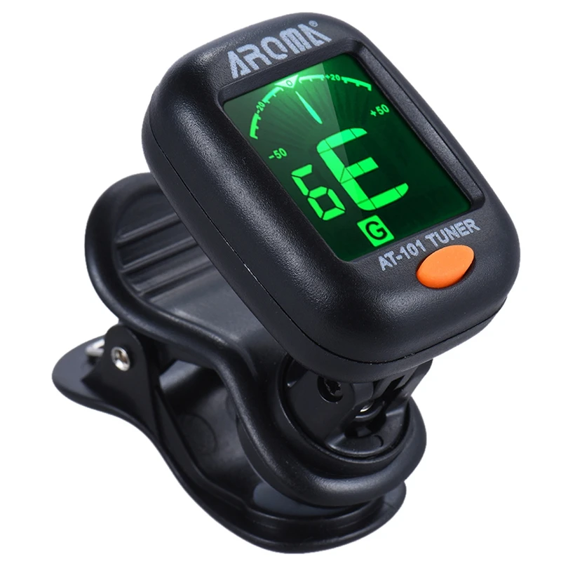 Hot-Aroma At-101 Digital Clip-On Electric Guitar Tuner Foldable Rotating Clip High Sensitivity Ukulele Guitar Parts & Accessor
Hot-Aroma At-101 Digital Clip-On Electric Guitar Tuner Foldable Rotating Clip High Sensitivity Ukulele Guitar Parts & Accessor