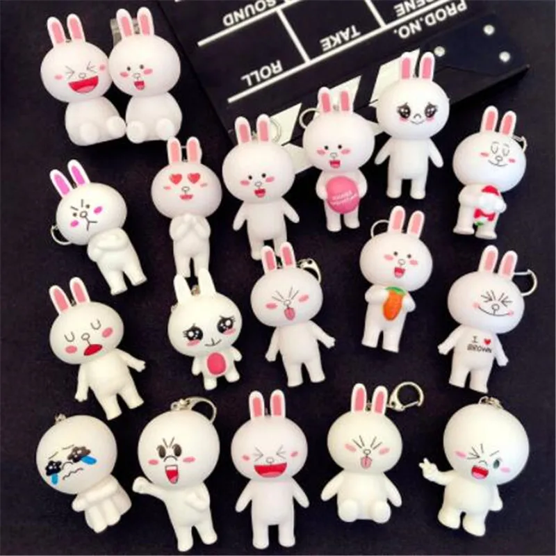 WKOUD 2019 Cartoon Bunny Cony Bell Emoji Keychain Bunny Cony Rabbit Key Ring Kids Toy Key Chain Car keychain Pendant Jewelry
WKOUD 2019 Cartoon Bunny Cony Bell Emoji Keychain Bunny Cony Rabbit Key Ring Kids Toy Key Chain Car keychain Pendant Jewelry