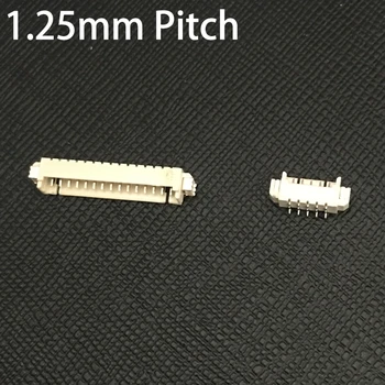1.25mm Pitch 2P 3P 4P 5P 6P 7P 8P 9P 10P Pins Single Row Horizontal Patch SMD SMT Female Socket Terminal Wafer Connector
1.25mm Pitch 2P 3P 4P 5P 6P 7P 8P 9P 10P Pins Single Row Horizontal Patch SMD SMT Female Socket Terminal Wafer Connector