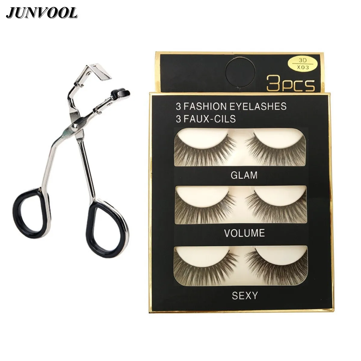 3 Pairs Handmade False Eyelashes 3D Strip Mink Lashes Thick Fake Faux Eyelash + 1 Cute Curl Eyelash Curlers Makeup Tool Hot Gift
3 Pairs Handmade False Eyelashes 3D Strip Mink Lashes Thick Fake Faux Eyelash + 1 Cute Curl Eyelash Curlers Makeup Tool Hot Gift