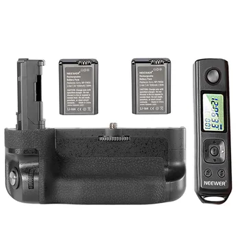 Neewer LCD 2.4G Wireless Remote Control Vertical Battery Grip Replacement for VG-C2EM with Screen Lock Function and Battery
Neewer LCD 2.4G Wireless Remote Control Vertical Battery Grip Replacement for VG-C2EM with Screen Lock Function and Battery