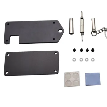 modiker 1Pc Ultra-thin ZV2 CNC Aluminum Alloy Protective Case with Screwdriver for Raspberry Pi Zero / W - Black
modiker 1Pc Ultra-thin ZV2 CNC Aluminum Alloy Protective Case with Screwdriver for Raspberry Pi Zero / W - Black