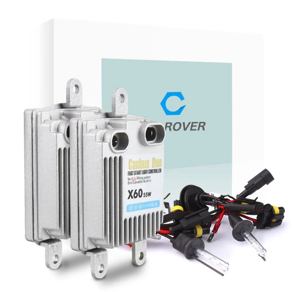 Car Rover X60 55W hid Xenon Kit Canbus Fast Start Xenon Car Headlights Bulbs H1 H3 H4 H7 H11 9005 9006 4300K 5000K 8000K 6000K
Car Rover X60 55W hid Xenon Kit Canbus Fast Start Xenon Car Headlights Bulbs H1 H3 H4 H7 H11 9005 9006 4300K 5000K 8000K 6000K