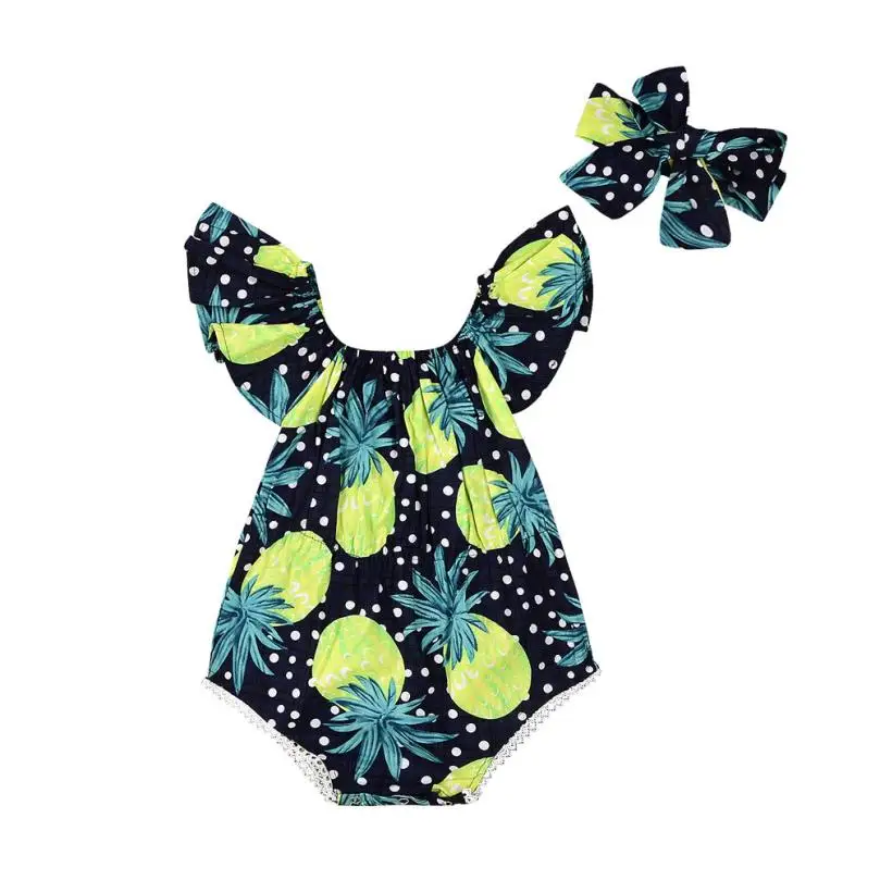 2Pcs/Set Newborn Infant baby girl summer clothes Floral Backcross baby Romper Jumpsuit One-Piece Sunsuit +Headband roupa de bebe
2Pcs/Set Newborn Infant baby girl summer clothes Floral Backcross baby Romper Jumpsuit One-Piece Sunsuit +Headband roupa de bebe