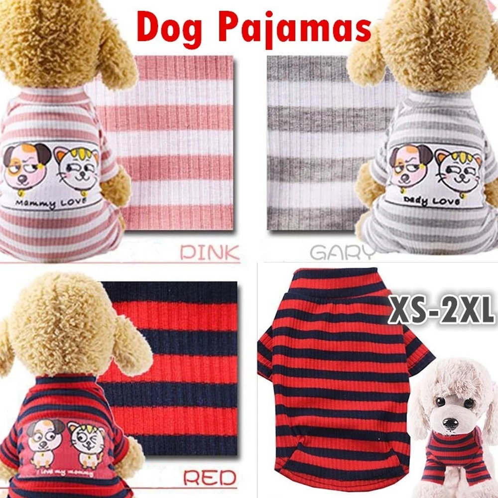 Dog Jumpsuit Pajamas Coats Dog Clothing french bulldog Chihuahua Puppy Knitted Coat Pet Apparel Pet Dogs Clothes Striped
Dog Jumpsuit Pajamas Coats Dog Clothing french bulldog Chihuahua Puppy Knitted Coat Pet Apparel Pet Dogs Clothes Striped