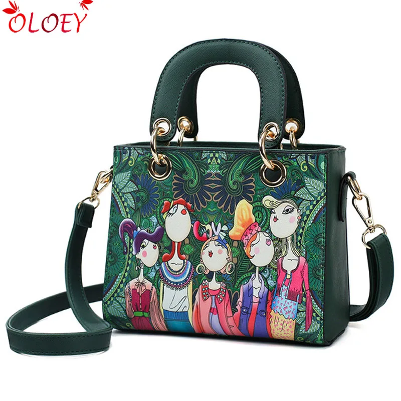 2019 Fashion Cartoon print Women Bag quality pu Leather Handbags PU Shoulder Bag Small Crossbody Bags for Women Messenger Bags
2019 Fashion Cartoon print Women Bag quality pu Leather Handbags PU Shoulder Bag Small Crossbody Bags for Women Messenger Bags