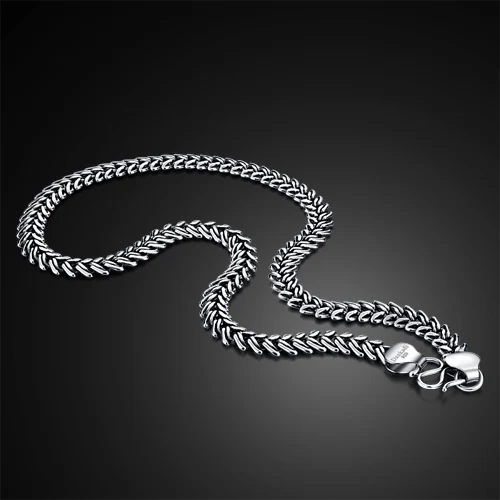 Retro Wind 925 Thai Silver Necklace Men's Belt Buckle Design Solid Silver Necklace 10mm66cm Size Men's Jewelry birthday present
Retro Wind 925 Thai Silver Necklace Men's Belt Buckle Design Solid Silver Necklace 10mm66cm Size Men's Jewelry birthday present