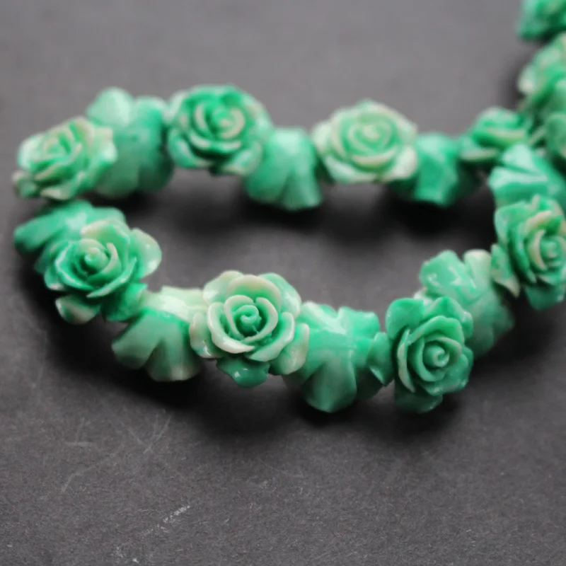 10Pieces 15mm Double Colored Synthic Coral flower beads Green&white Color Camelia Coral beads Cabochon for Jewelry making
10Pieces 15mm Double Colored Synthic Coral flower beads Green&white Color Camelia Coral beads Cabochon for Jewelry making