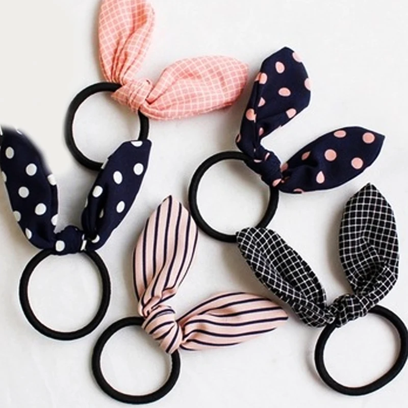 Hot Bunny Ears 1PC Elasticity Strip Hair Rope Hair Clip Bowknot Checkered Striped Dot Bow Hairpin Rubber Band Hair Accessories
Hot Bunny Ears 1PC Elasticity Strip Hair Rope Hair Clip Bowknot Checkered Striped Dot Bow Hairpin Rubber Band Hair Accessories