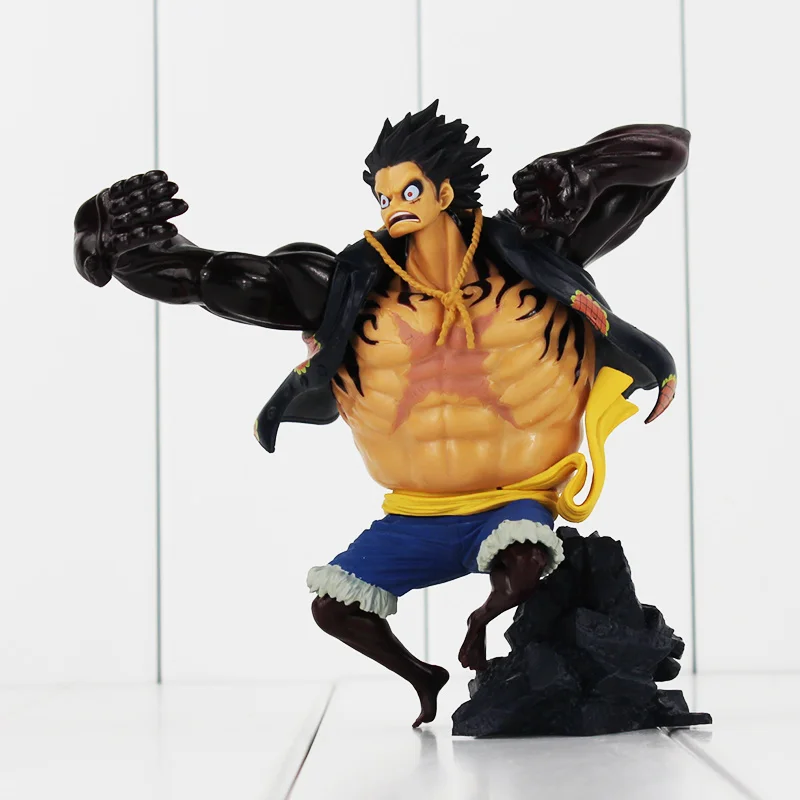 Аниме One Piece Monkey D Luffy Gear 14 см четвертый бусошоку хаки ПВХ экшн фигурка