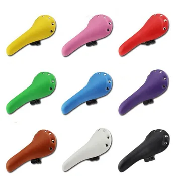 H316 Free shipping Classic retro bicycle saddle car rivet with thick soft leather making cycling cushion accessories
H316 Free shipping Classic retro bicycle saddle car rivet with thick soft leather making cycling cushion accessories