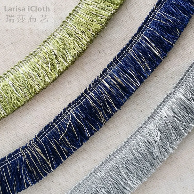 Textile Accessories Gray Green Blue Cushion Fringes For Pillow Case Seat Cover Sofa Cover Decoration 4.5 cm Width Sell by Bale
Textile Accessories Gray Green Blue Cushion Fringes For Pillow Case Seat Cover Sofa Cover Decoration 4.5 cm Width Sell by Bale