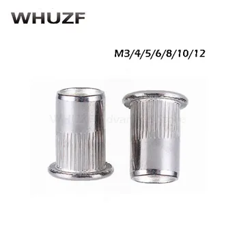 20PCS M3 M4 M5 M6 M8 M10 304 Stainless Stelel Rivet Set Rivets Threaded Rivet For Metal Plates Tubes Fasteners Tools
20PCS M3 M4 M5 M6 M8 M10 304 Stainless Stelel Rivet Set Rivets Threaded Rivet For Metal Plates Tubes Fasteners Tools