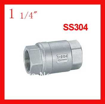 Free shipping DN32 1 1/4" SS304 1000WOG check valve,Stainless steel check valve,BSP thread
Free shipping DN32 1 1/4" SS304 1000WOG check valve,Stainless steel check valve,BSP thread