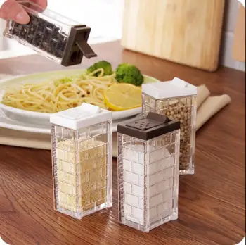 Visual Transparent Glass Spice Jar With Lid Sealed Seasoning Storage Bottles 2 Pcs/Lot Salt And Pepper Spice Container
Visual Transparent Glass Spice Jar With Lid Sealed Seasoning Storage Bottles 2 Pcs/Lot Salt And Pepper Spice Container
