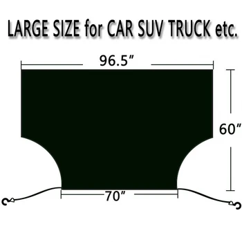 New Windshield Snow Cover with Mirror Covers Anti Frost Wiper Visor Protector for Car SUV CSL2018
New Windshield Snow Cover with Mirror Covers Anti Frost Wiper Visor Protector for Car SUV CSL2018