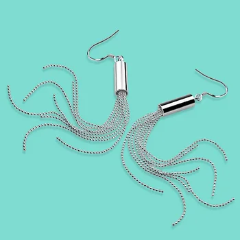 Fashion 925 sterling silver earrings for women Bohemia Sue design pendant earrings Exquisite workmanship lover gift choice
Fashion 925 sterling silver earrings for women Bohemia Sue design pendant earrings Exquisite workmanship lover gift choice