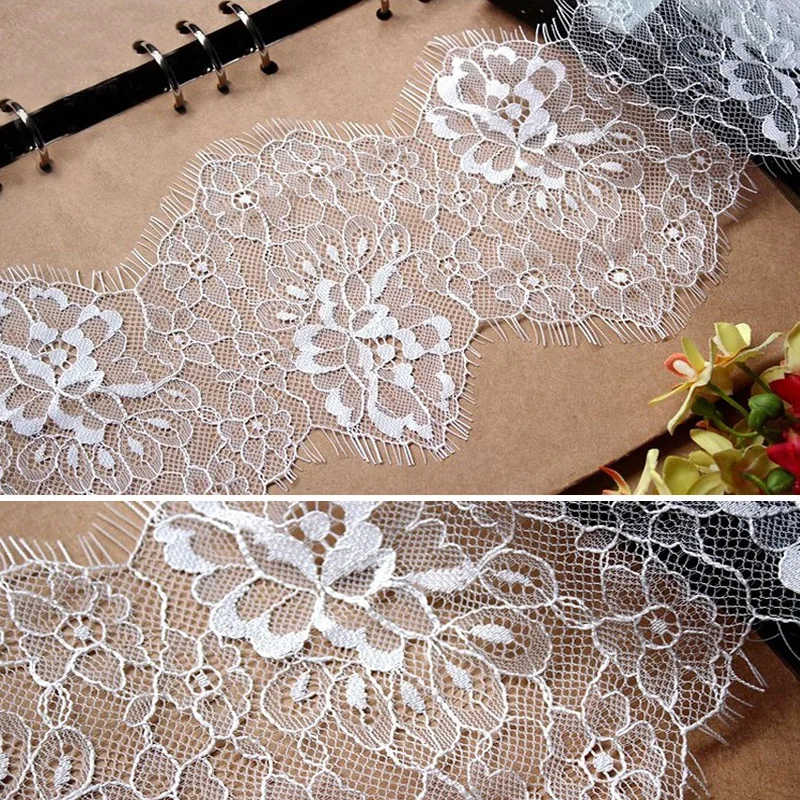 Eyelash Lace Trim Flower, Black and White, Fabric Decoration Crafts, Sewing Lace Ribbon, Dress Making Decoration, 9 m
Eyelash Lace Trim Flower, Black and White, Fabric Decoration Crafts, Sewing Lace Ribbon, Dress Making Decoration, 9 m