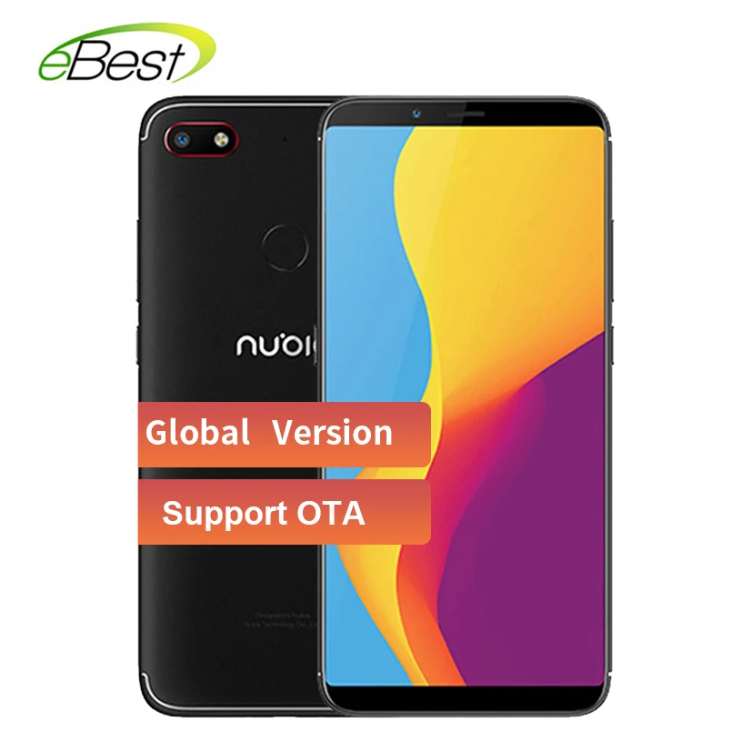 Global Version Nubia V18 UI 5.1 Mobile Phone 4GB+64GB 6.01inch Snapdragon 625 Octa Core Full Screen Face ID 4000mAh 13MP Smartph
Global Version Nubia V18 UI 5.1 Mobile Phone 4GB+64GB 6.01inch Snapdragon 625 Octa Core Full Screen Face ID 4000mAh 13MP Smartph