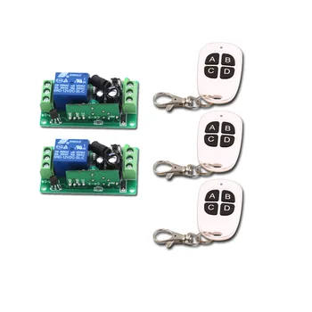 DC 9V Wireless Remote Control Switch RF Remote Controller System 24V 1CH 10A 12V Remote Switch Receiver Transmitter 315/433MHZ
DC 9V Wireless Remote Control Switch RF Remote Controller System 24V 1CH 10A 12V Remote Switch Receiver Transmitter 315/433MHZ