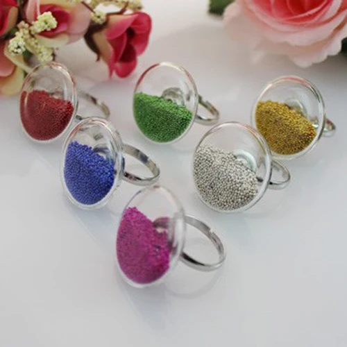 3PCS 27MM Flat Bubble Liquid Rings with beads stuffing inside(Mixed Colors) glass bubble rings Glass Globe Bottle Rings
3PCS 27MM Flat Bubble Liquid Rings with beads stuffing inside(Mixed Colors) glass bubble rings Glass Globe Bottle Rings