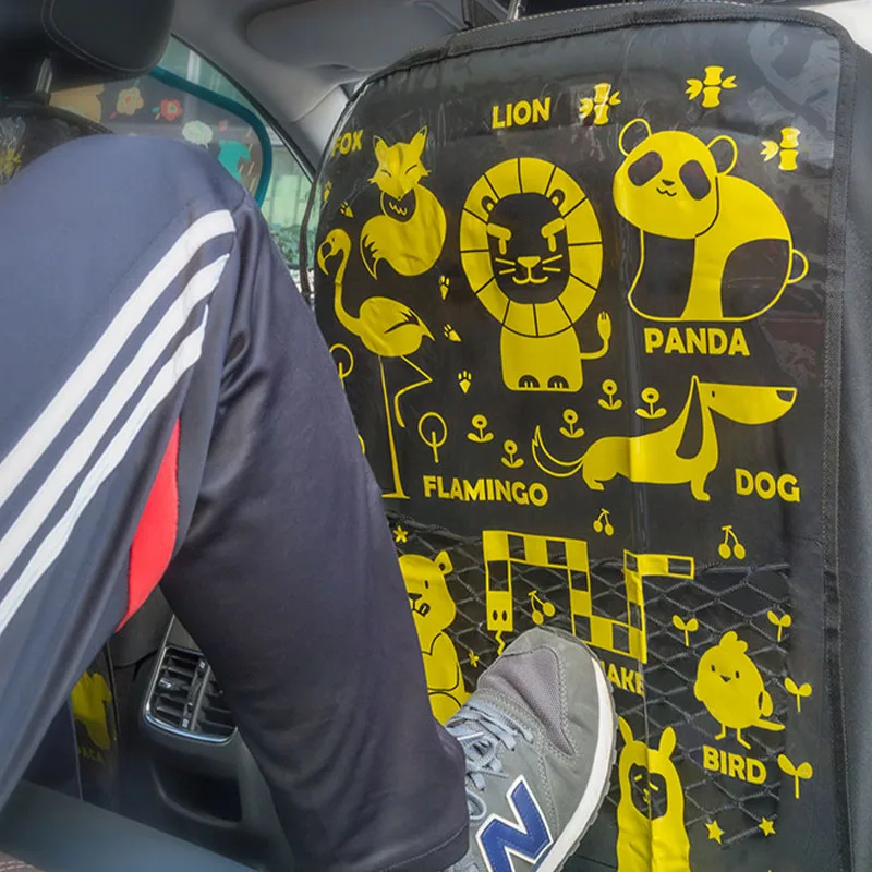 New Car Seat Back Protector Cover Cartoon For Baby Kids PVC Waterproof Kick Mat Mud Dirt Clean Anti-kick Pad Auto Accessaries
New Car Seat Back Protector Cover Cartoon For Baby Kids PVC Waterproof Kick Mat Mud Dirt Clean Anti-kick Pad Auto Accessaries