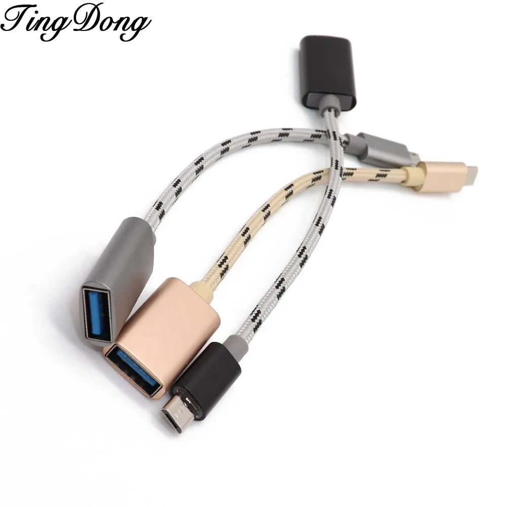 TingDong Micro USB OTG Cable Adapter For Android for Sony for Samsung for HTC LG Tablet PC Smartphone
TingDong Micro USB OTG Cable Adapter For Android for Sony for Samsung for HTC LG Tablet PC Smartphone