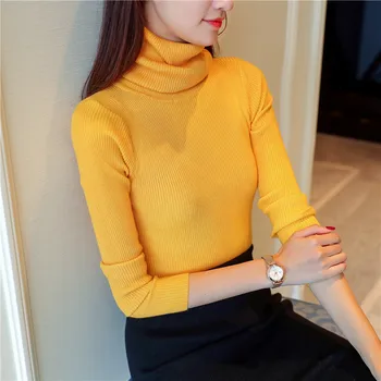 High collar sweater women autumn and winter short sets of head self-cultivation thick long-sleeved wild Korean loose sweater
High collar sweater women autumn and winter short sets of head self-cultivation thick long-sleeved wild Korean loose sweater