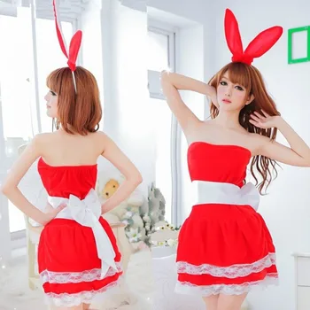 Women's New Sexy Halloween Cosplay Costume Club Bunny Girl Costume Dress Outfit Red/Black/Pink
Women's New Sexy Halloween Cosplay Costume Club Bunny Girl Costume Dress Outfit Red/Black/Pink