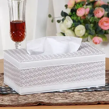 European Synthetic leather tissue case wood napkins box tissue storage box napkin holder for table decoration ZJH020A
European Synthetic leather tissue case wood napkins box tissue storage box napkin holder for table decoration ZJH020A