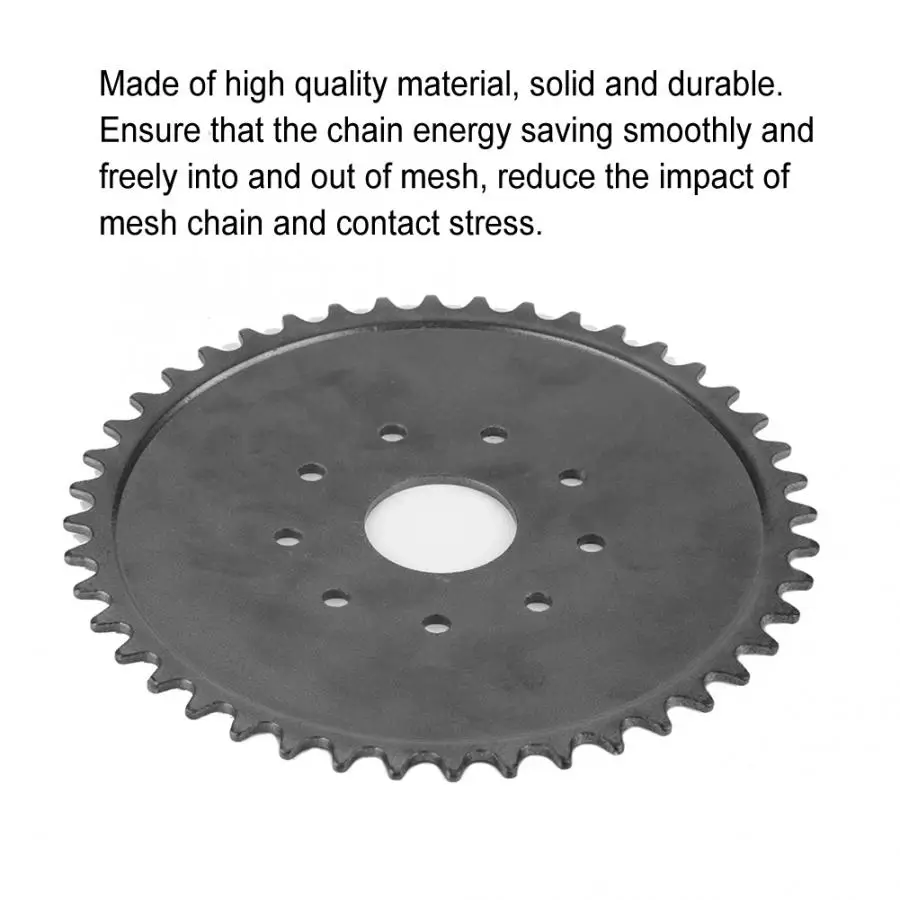 9 Hole 44 Tooth Chain Sprocket for 49cc 66cc 80cc Engine Motorized Bicycle Motorcycle Accessories Transmission Belt Wheel
9 Hole 44 Tooth Chain Sprocket for 49cc 66cc 80cc Engine Motorized Bicycle Motorcycle Accessories Transmission Belt Wheel