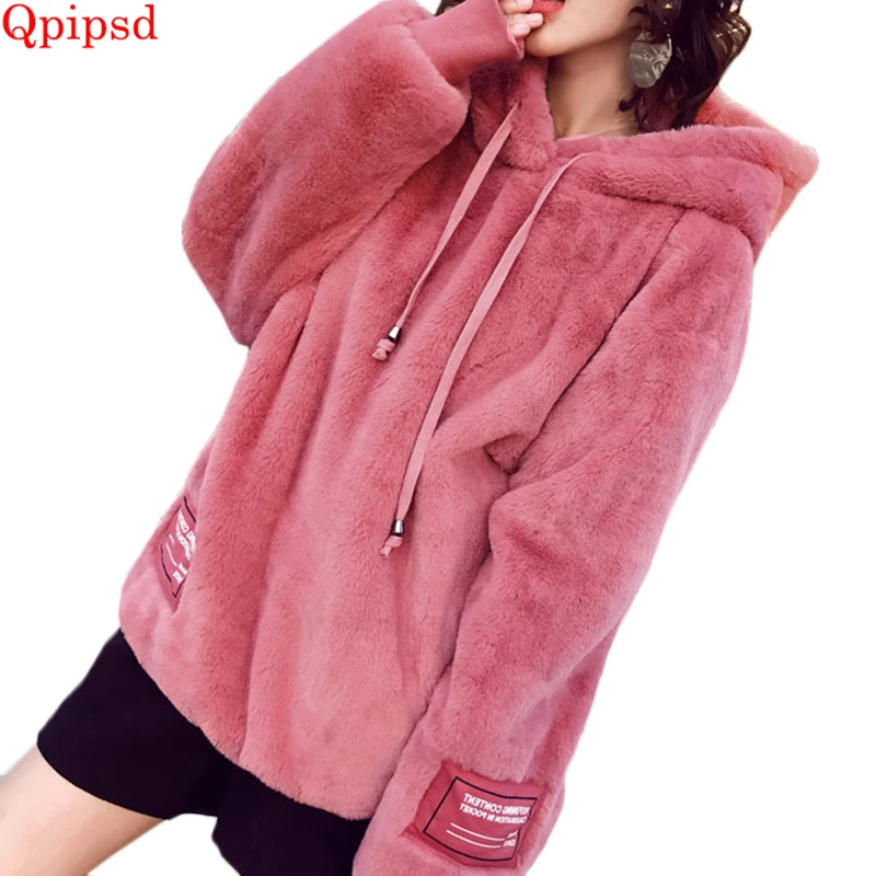 Korean Thicken Warm Sweatshirt Women 2018 Autumn Winter Fashion Sheep shearing Hoodie Sweatshirt Female Letter Print Sweatshirts
Korean Thicken Warm Sweatshirt Women 2018 Autumn Winter Fashion Sheep shearing Hoodie Sweatshirt Female Letter Print Sweatshirts