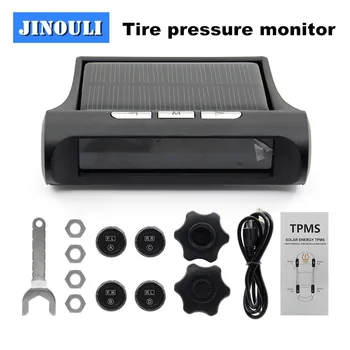 Solar Power TPMS Wireless Tire Pressure Monitoring System Car Tyre Pressure Alarm System with LCD Display Auto Security
Solar Power TPMS Wireless Tire Pressure Monitoring System Car Tyre Pressure Alarm System with LCD Display Auto Security