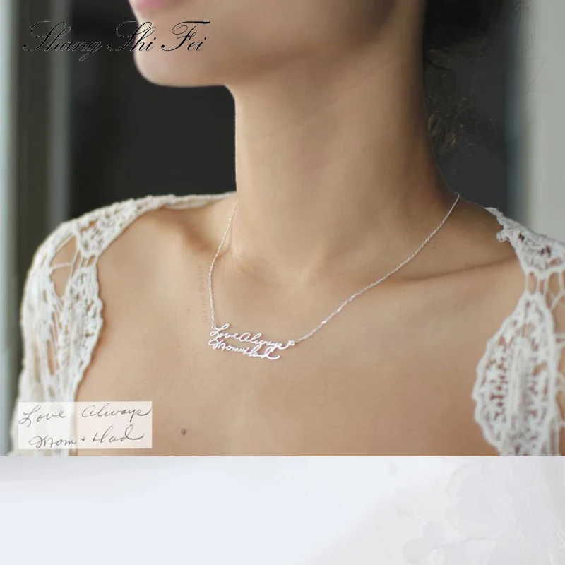 Custom Handwritten Jewelry • Handwritten Necklace • Personalized Signature Commemorative Gift • Commemorative Gifts • Mother Gif
Custom Handwritten Jewelry • Handwritten Necklace • Personalized Signature Commemorative Gift • Commemorative Gifts • Mother Gif