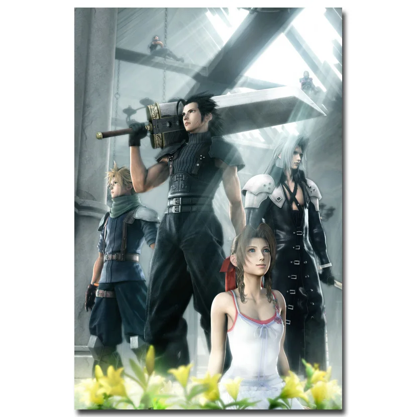 Final Fantasy XV Characters Art Silk Fabric Poster Print 13x20 24x36 inch Game Sephiroth Pictures for Living Room Wall Decor 016
Final Fantasy XV Characters Art Silk Fabric Poster Print 13x20 24x36 inch Game Sephiroth Pictures for Living Room Wall Decor 016