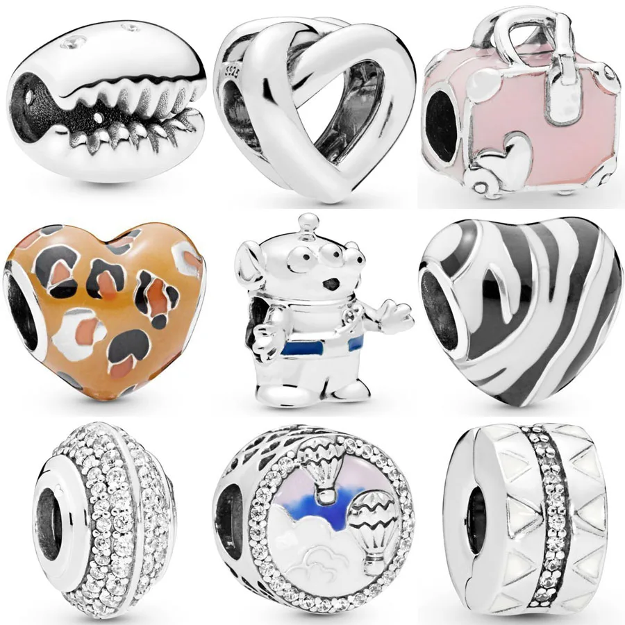 2019 New Style 925 Sterling Silver Suitcase Charm Wild Stripes Charm Fit pandora Bracelet Alien Charm DIY Jewelry
2019 New Style 925 Sterling Silver Suitcase Charm Wild Stripes Charm Fit pandora Bracelet Alien Charm DIY Jewelry
