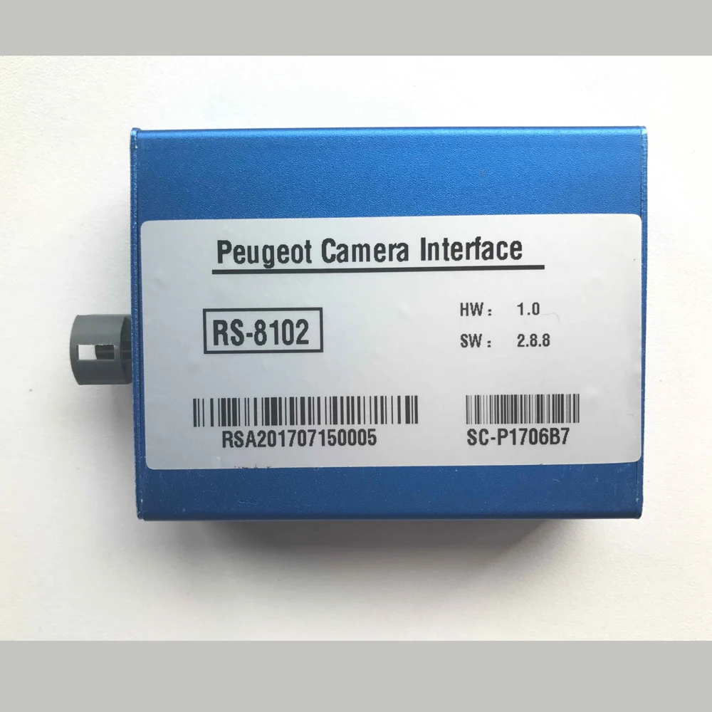 Plug and Play Car Smart Reverse Rear Camera Interface For Peugeot 508 With Intelligent Dynamic Trajectory Parking Line
Plug and Play Car Smart Reverse Rear Camera Interface For Peugeot 508 With Intelligent Dynamic Trajectory Parking Line