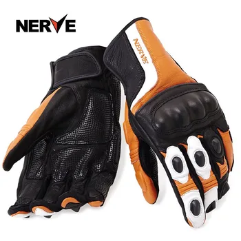2018 Autumn Winter New NERVE Full Finger Motorcycle riding gloves goatskin Locomotive racing motorbike gloves Non-slip Anti-fall
2018 Autumn Winter New NERVE Full Finger Motorcycle riding gloves goatskin Locomotive racing motorbike gloves Non-slip Anti-fall