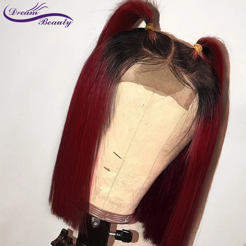 ombre 99j Burgundy straight Short Bob Lace Front Human Hair Wigs With Baby Hair Pre Plucked Middle Part Brazilian Remy Hair Wig
ombre 99j Burgundy straight Short Bob Lace Front Human Hair Wigs With Baby Hair Pre Plucked Middle Part Brazilian Remy Hair Wig
