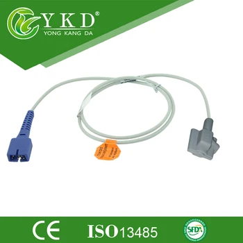 Compatible Reusable Pediatric Soft Tip SpO2 Sensor 1m 7Pin with CE ISO approved
Compatible Reusable Pediatric Soft Tip SpO2 Sensor 1m 7Pin with CE ISO approved