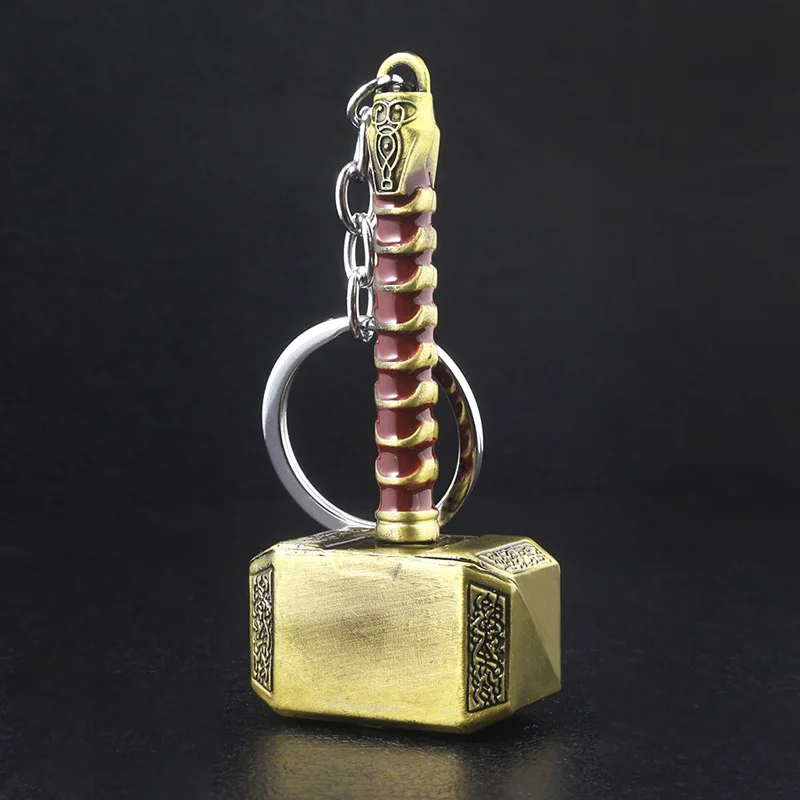 Thor Hammer Keychain Marve l Avengers Endgame Thor Weapon Iron Man Keychain For Keys Men Car Women Bag Accessories
Thor Hammer Keychain Marve l Avengers Endgame Thor Weapon Iron Man Keychain For Keys Men Car Women Bag Accessories