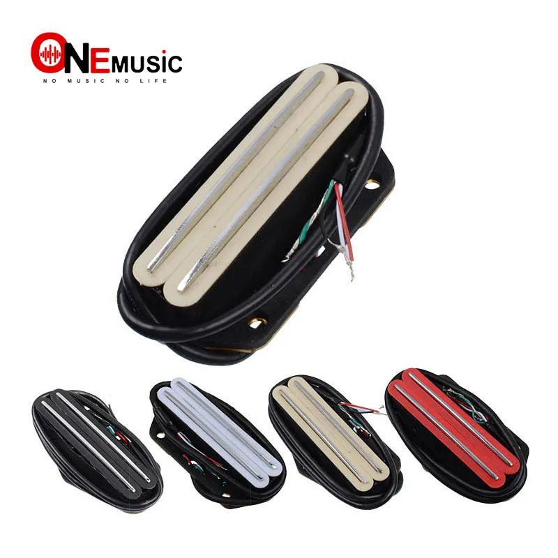 Dual Rail Bridge Pickup Dual Rail Pickup for Telecaster Electric Guitar Black with Silver
Dual Rail Bridge Pickup Dual Rail Pickup for Telecaster Electric Guitar Black with Silver