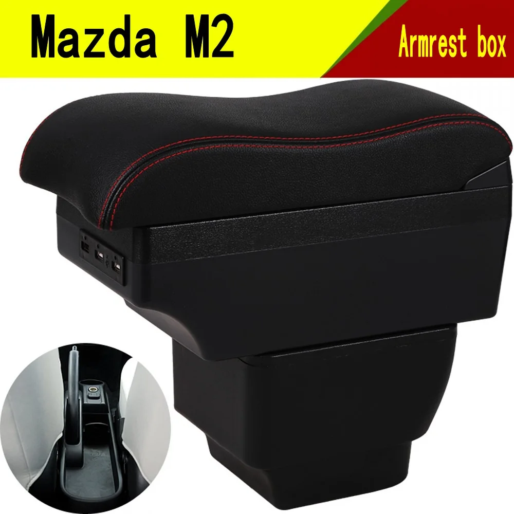 For Mazda 2 Demio Armrest Box Car Center Console Storage Space Case Elbow Rest with Cup Holder USB Interface
For Mazda 2 Demio Armrest Box Car Center Console Storage Space Case Elbow Rest with Cup Holder USB Interface