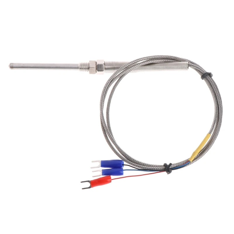 Top Quality 1M PT100 Thermocouple Probe 5mm x 50mm 3-Wire M8 Thread 3.3Ft Temperature Sensor JUN16
Top Quality 1M PT100 Thermocouple Probe 5mm x 50mm 3-Wire M8 Thread 3.3Ft Temperature Sensor JUN16