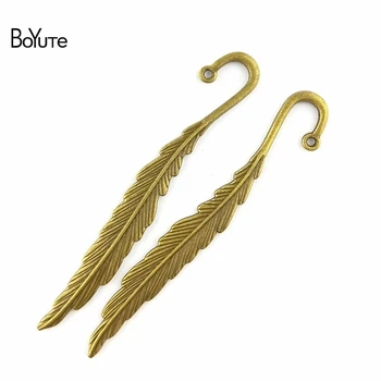 BoYuTe (30 Pieces/Lot) 80*13MM Three Colors Zinc Alloy Feather Bookmark Pendant for Jewelry Findings Accessories Diy Handmade
BoYuTe (30 Pieces/Lot) 80*13MM Three Colors Zinc Alloy Feather Bookmark Pendant for Jewelry Findings Accessories Diy Handmade